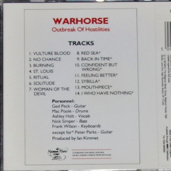 60's & 70's Brit Rock | Wishbone | Warhorse| Gentle Giant | Spooky Tooth & more! - Picture 12 of 16